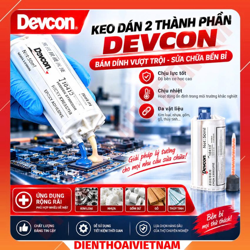 Keo 2 thành phần DEVCON