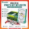 Đồng hồ đo Pro'sKit MT-2017N đo AC/DC, điện trở, điện dung, kiểm tra diode