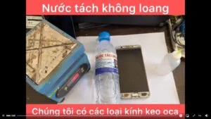 Nước tách màn hình không loang