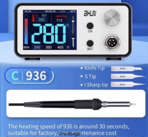 Đế Hàn + Combo Gác-Tay-Mũi Hàn Thường 936( 3 Loại Mũi )