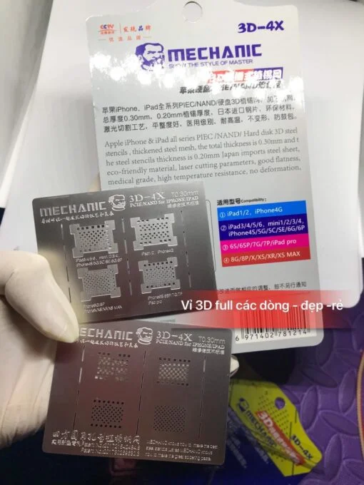 Vỉ 3D-4X Ổ Cứng Iphone - Ipad