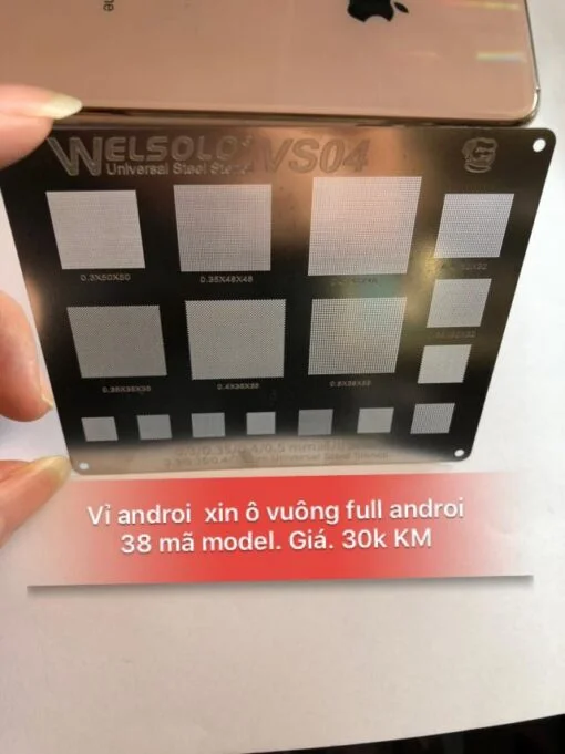 38 mã vỉ làm chân full tất cả androi 30k