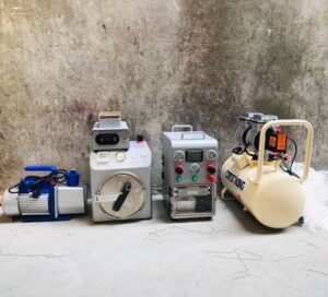 Bộ máy ép kính điện thoại cho màn hình cong và thẳng nhập khẩu