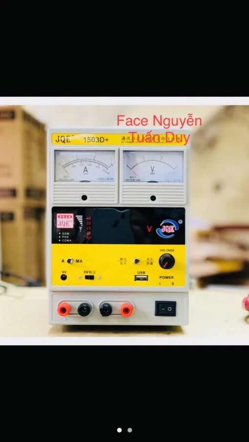 đồng hồ kẹp nguồn 15V 3A chống sập