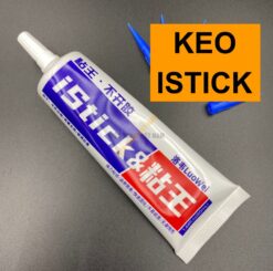 Keo iStick LOUWEI Đen Trắng 50ml - 15ml dán màn hình, viền, lưng, hoặc dán ron khung máy