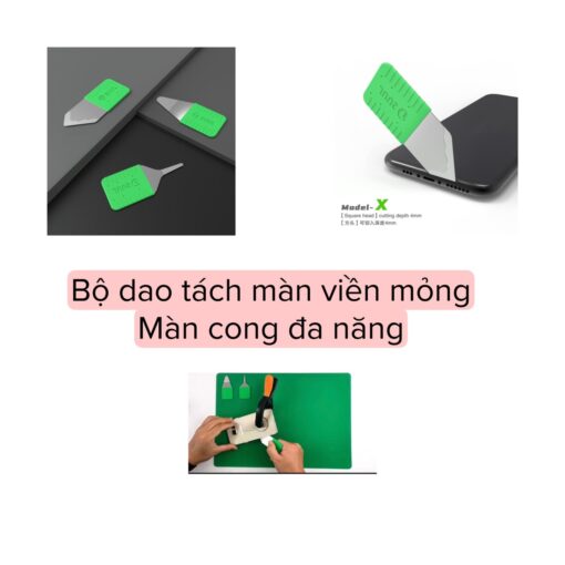 bộ dao tách màn viền mỏng