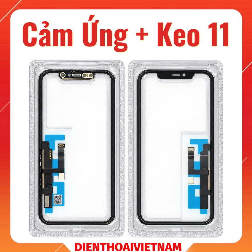 Cảm ứng + Keo iPhone 11