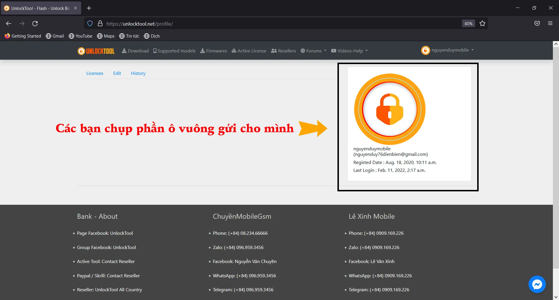 Unlocktool phần mềm mở khoá đa năng