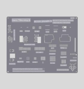 Vỉ làm chân màn hình-sạc-camera 6 đến 12promax