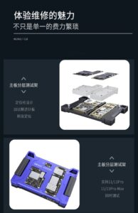 Đế test main iphone 11promax 11 11pro mijing c18 dùng chung