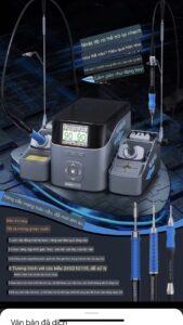 Máy hàn JC T420D 2 tay dùng cùng lúc nhiều mũi hàn