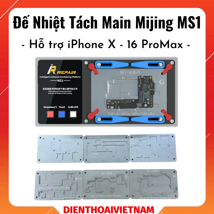 Đế nhiệt tách main Mijing MS1 X-16ProMax