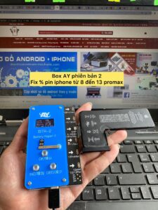 Box AY BTR-2 fix phần trăm pin 8 đến 13 promax .