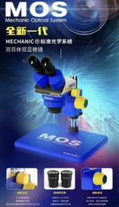 kính hiển vi mechanic MOS260 mắt ra tivi