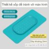 miếng lót tách kính màn hình xanh