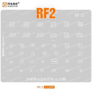 Vỉ làm chân IC công suất Amao RF2