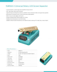 Máy cắt kính nguyên cây UYUE 948 Max-II XANH