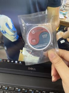 Dây cắt kính UG 0.028mm siêu dai chống loang mực