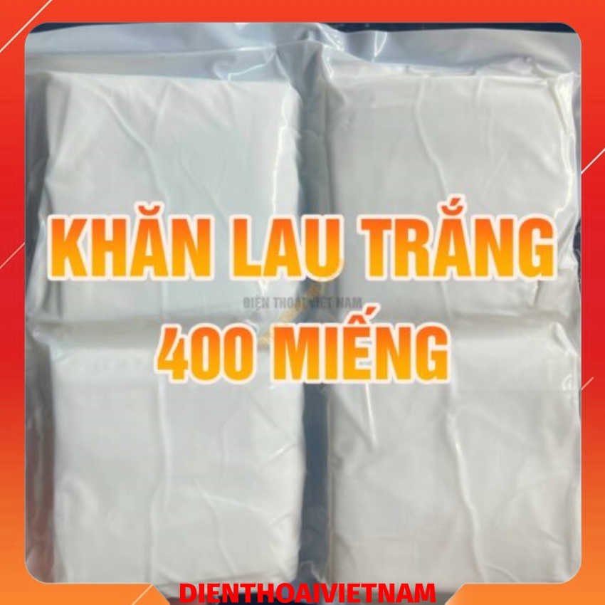 Khan lau trangdaidien Khăn lau trắng