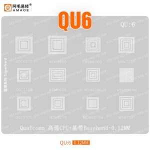 Vỉ làm chân ic Amao QU6