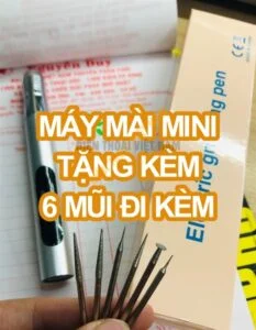Máy mài cắt mini đa năng - 6 mũi mài tặng kèm