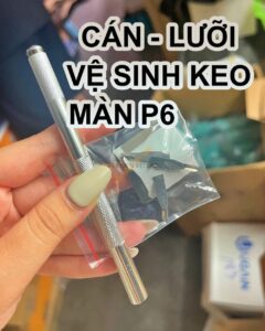 Cán + Lưỡi vệ sinh keo màn P6