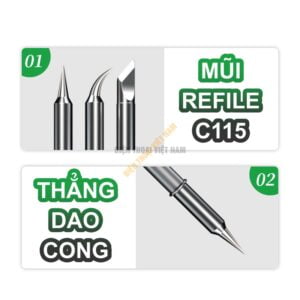 Mũi hàn RL C115 Dao