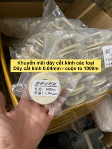 Dây cắt kính 0.04mm - Cuộn to dài 1000m