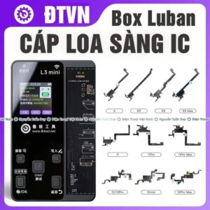 Cáp loa trơn cảm biến iPhone Box L3 mini Luban sàng ic