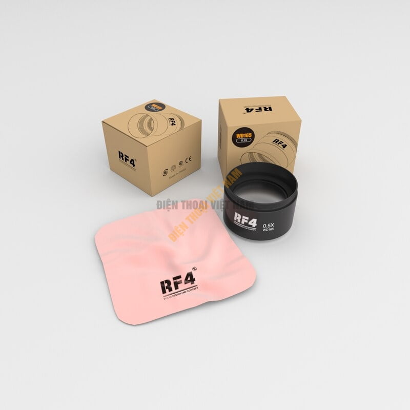 Lens 0.5X RF4 WD165 tăng chiều cao kính hiển vi