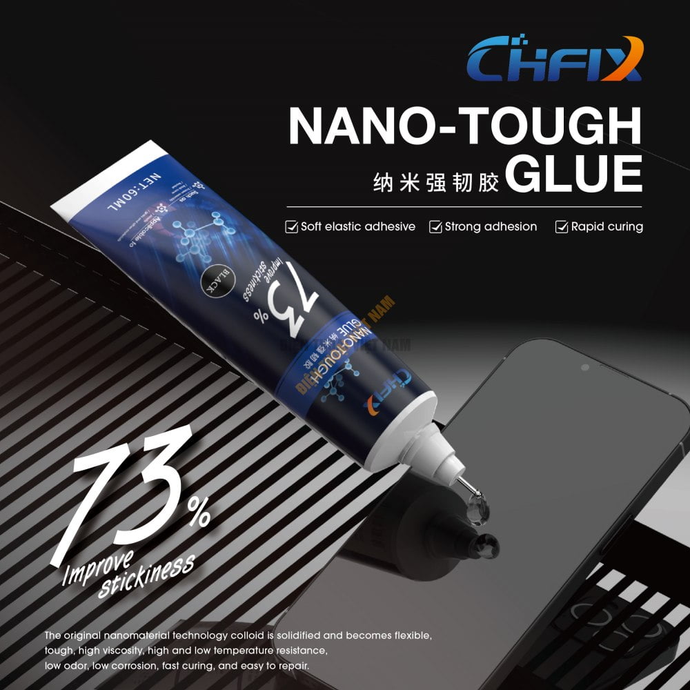 Keo CHFIX Nano - Tough Glue TRẮNG + ĐEN