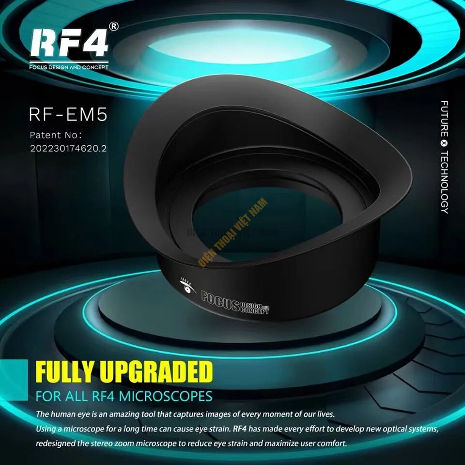 RF4 RF-EM5 Cao su mắt kính hiển vi
