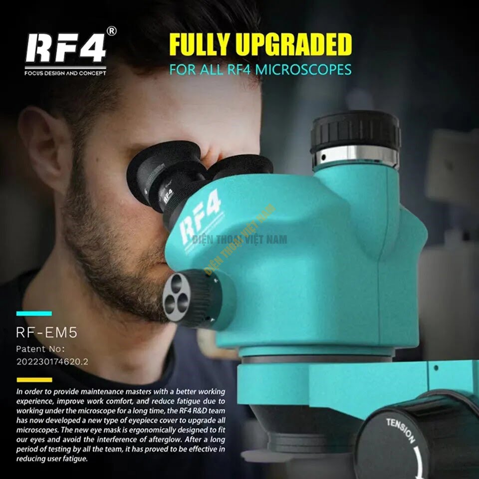 RF4 RF-EM5 Cao su mắt kính hiển vi