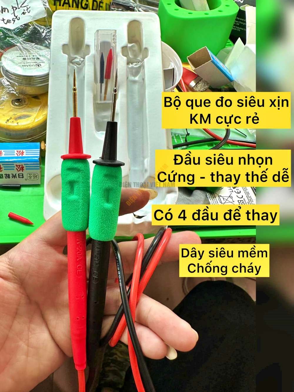 Que đo đồng hồ siêu nhọn dễ dàng thay thế