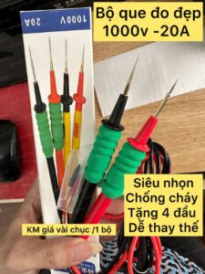 Que đo đồng hồ 1000v - 20A siêu nhọn dễ dàng thay thế