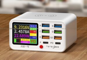 Sạc 8 cổng bản cao cấp 2024