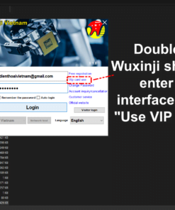 Diagram Vip Tool Wuxinji - Registering and activating your account
