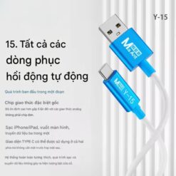 Cáp MaAnt DFU + Recovery 3 in 1 Lightning/ Type-C Y-15