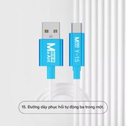 Cáp MaAnt DFU + Recovery 3 in 1 Lightning/ Type-C Y-15