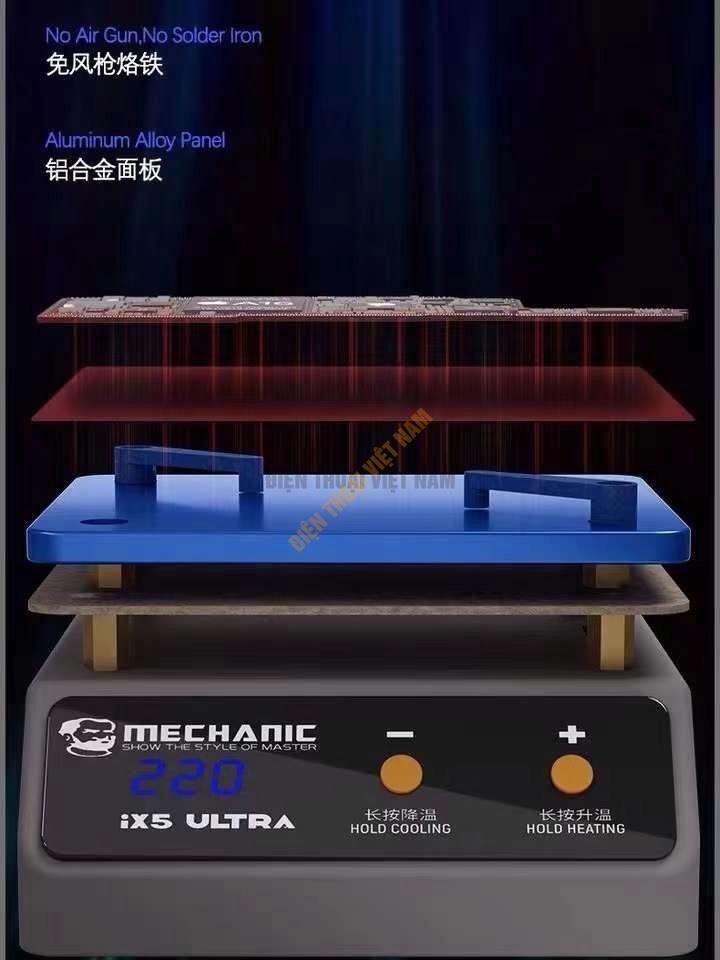 Đế Nhiệt Mini MECHANIC iX5 Ultra