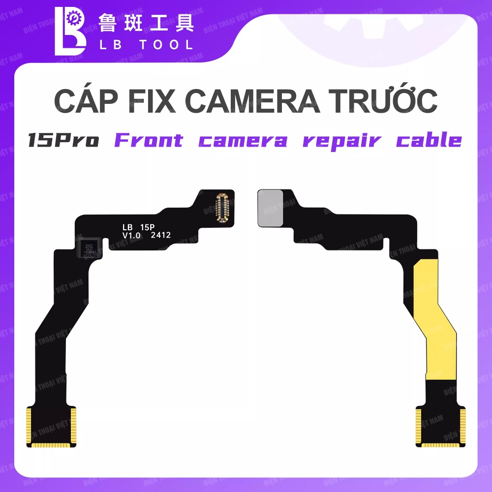 Cáp Fix Camera trước iPhone 15Pro Box L3