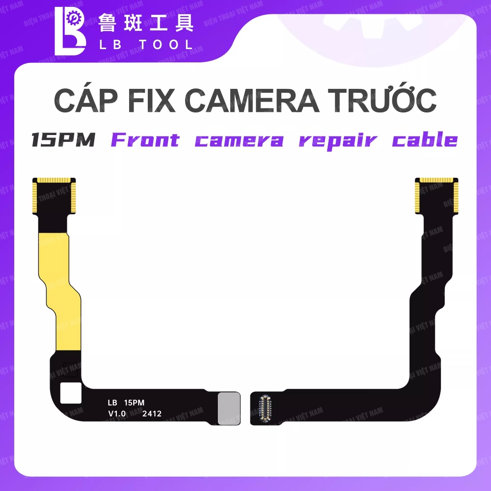 Cáp Fix Camera trước iPhone 15ProMax Box L3