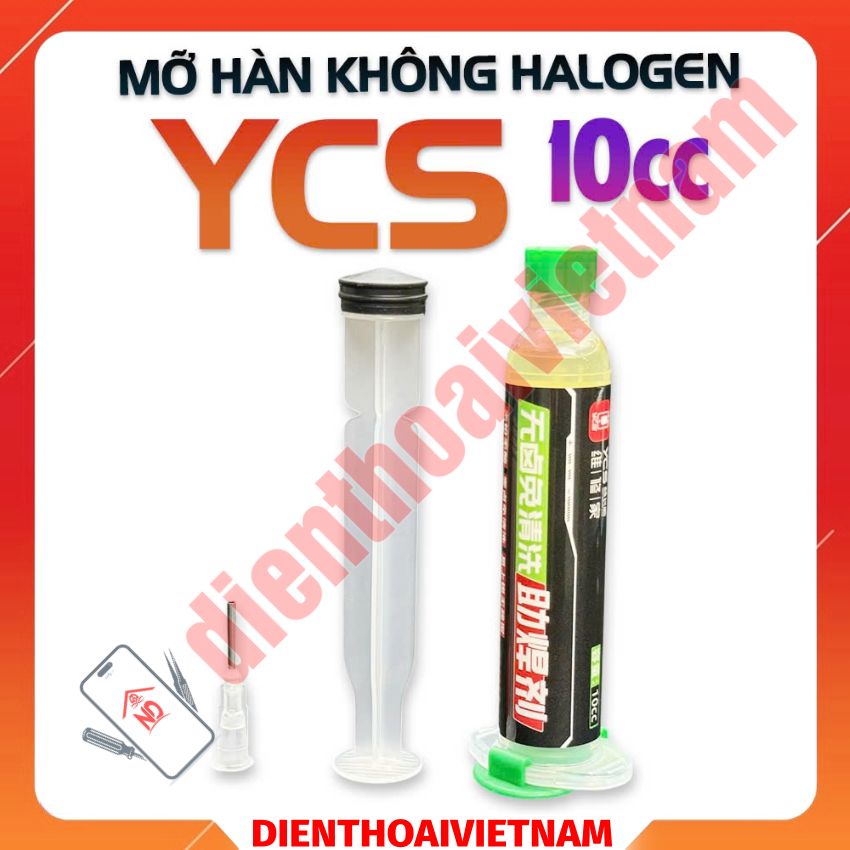 Mỡ hàn YCS 10CC không halogen