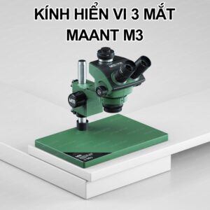 Kính Hiển Vi 3 Mắt Maant M3 Bản Đế To