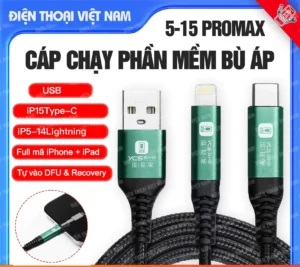 Cáp chạy phần mềm DFU & Recovery YCS 5-15 promax
