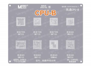 Vỉ MaAnt CPU B Qualcomm làm chân cpu chuyên đột tử treo logo