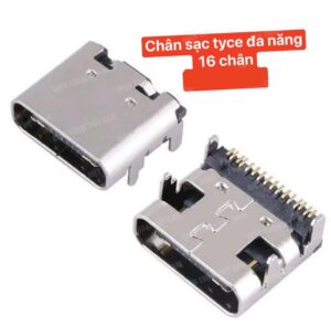 Chân sạc 16 chân Type-C đa năng