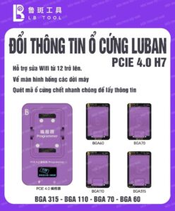 Box BGA Luban H7 PCIE 4.0 Đổi thông tin ổ cứng