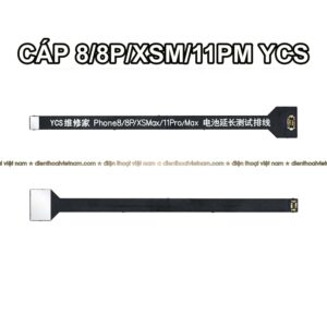 Cáp nối dài Pin iPhone YCS đến đời mới nhất