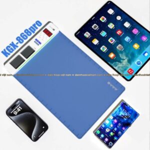 Thảm Nhiệt KGX-868Pro 16inch tích hợp Đèn soi bụi